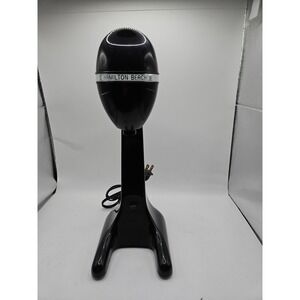 Used HAMILTON BEACH 65210 B Type DM01 Drinkmaster Milkshake Mixer (Black) WORKS!